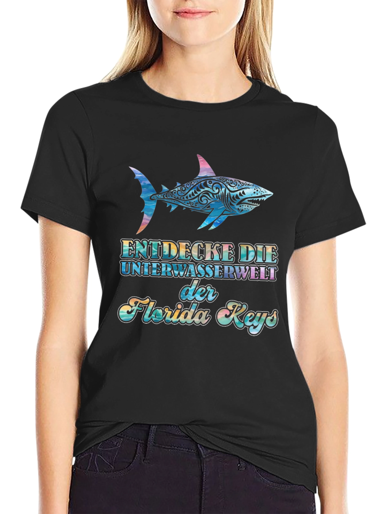 Florida Keys Shark Tee - Underwater Adventure