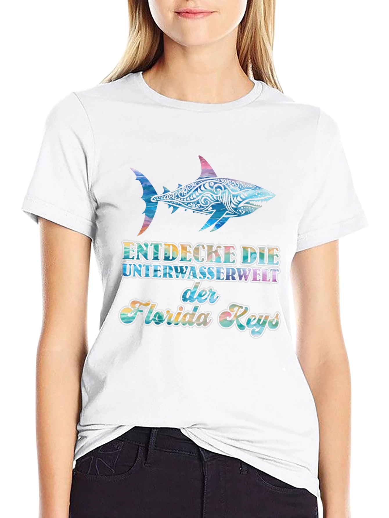 Florida Keys Shark Tee - Underwater Adventure