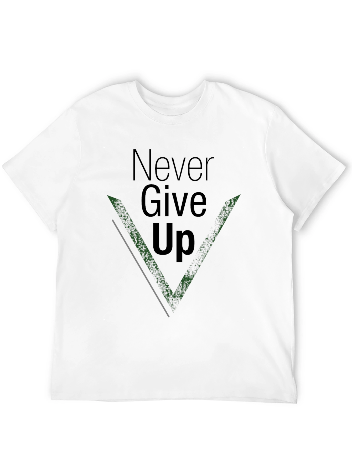 Never Give Up T-Shirt - Motivational Graphic Tee