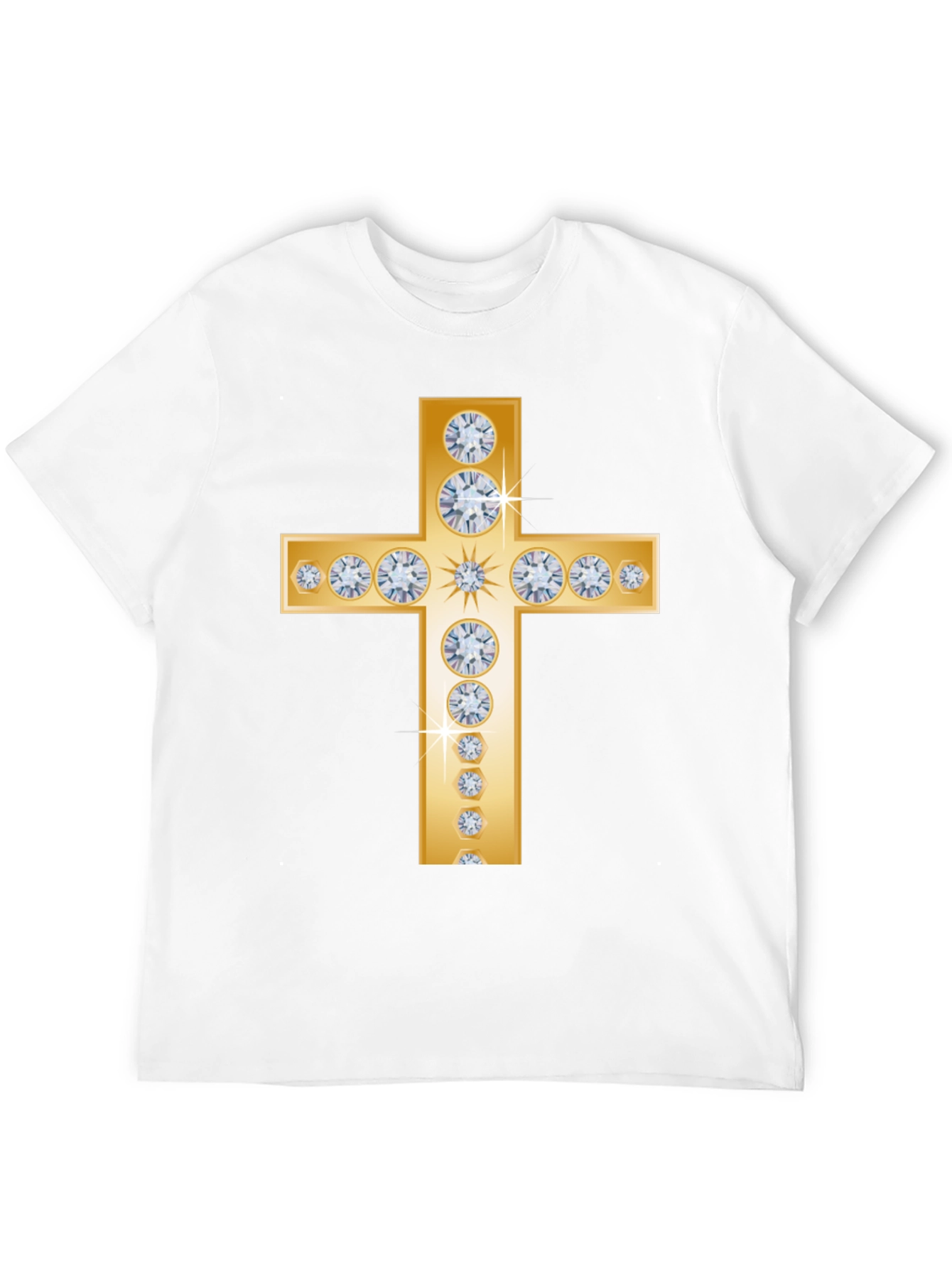 Diamond Cross Graphic Tee