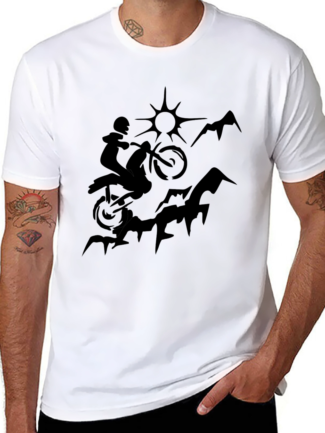 Motorcross Mountain T-Shirt