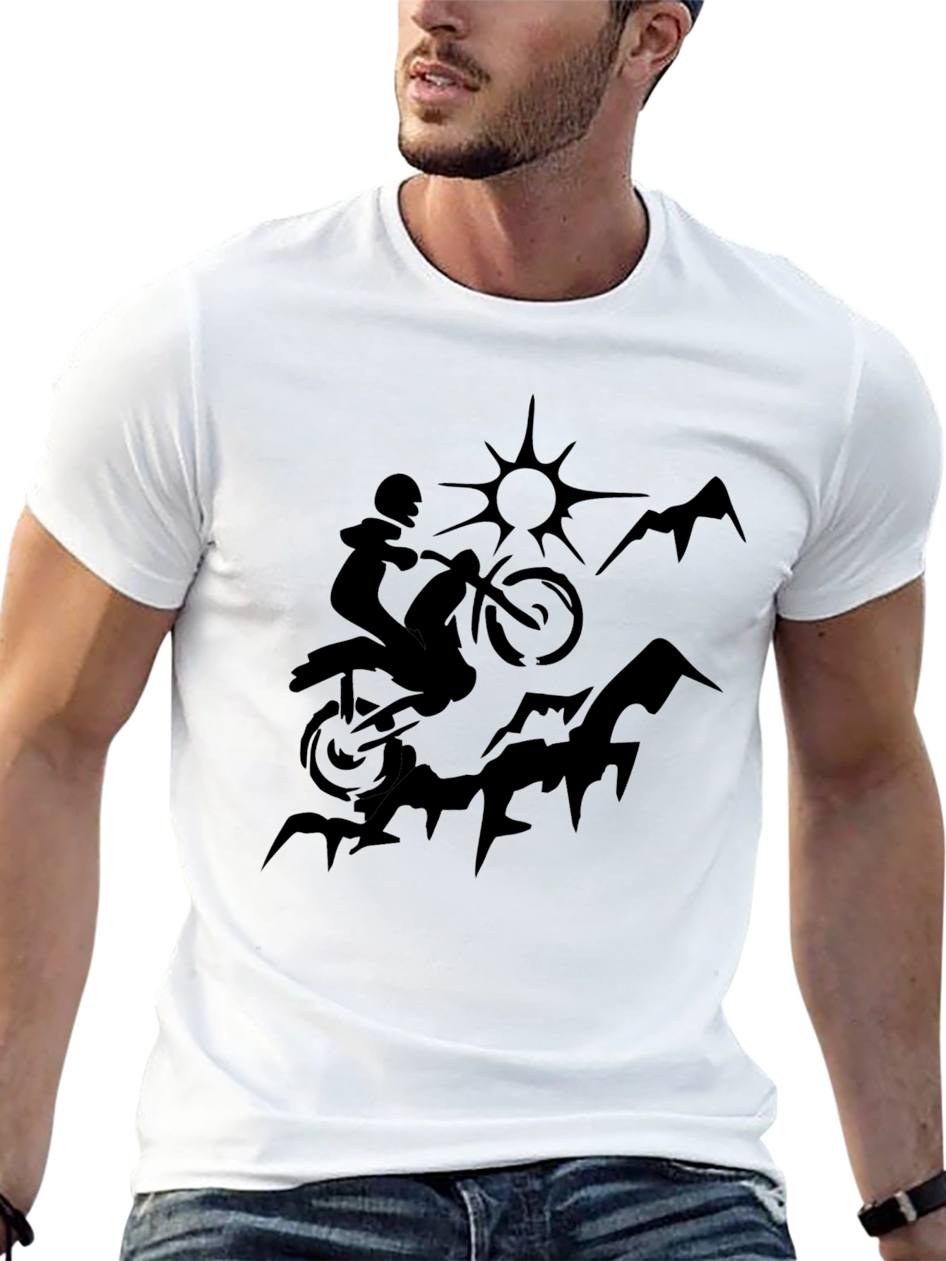 Motorcross Mountain T-Shirt