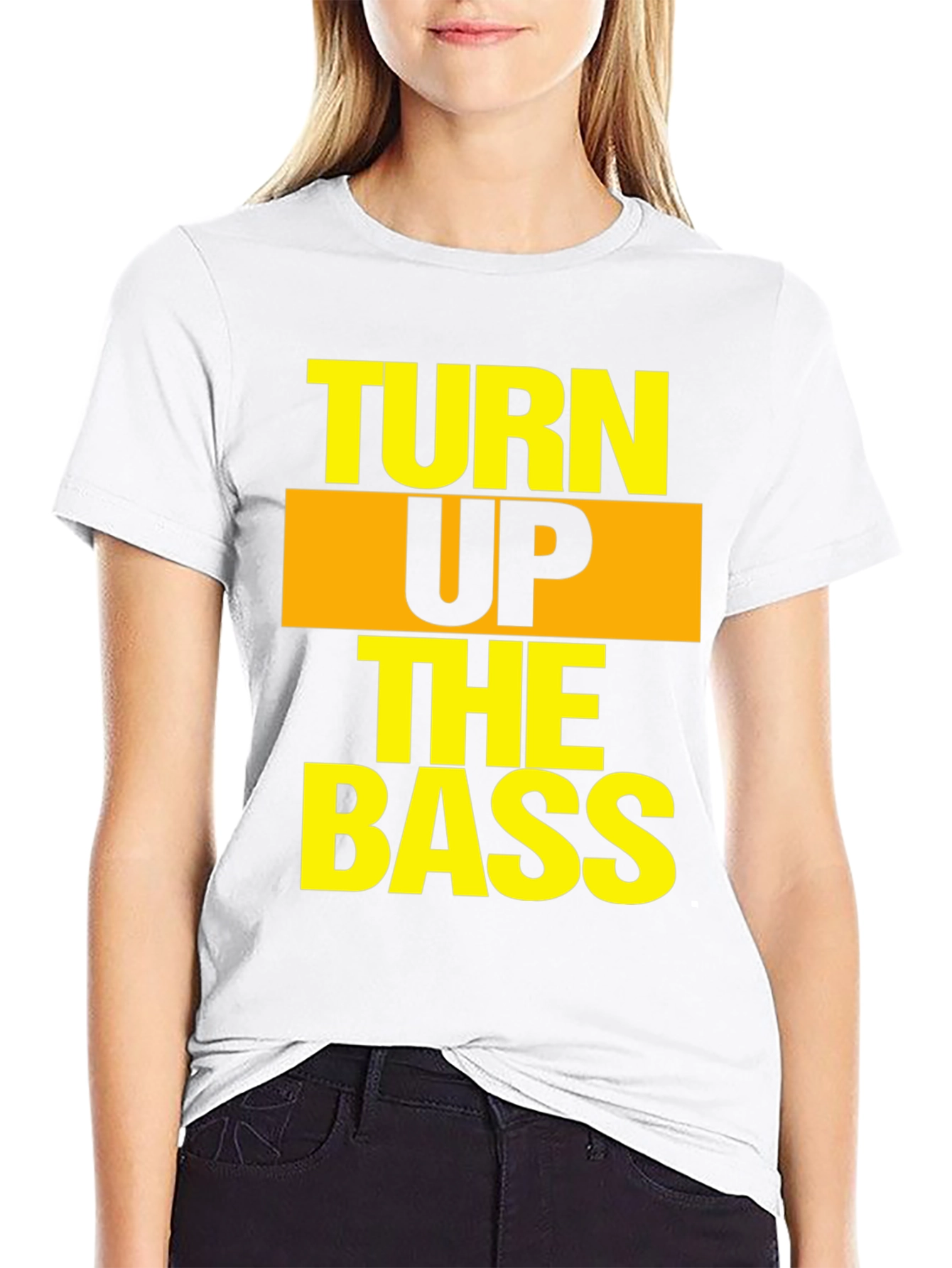 Turn Up The Bass Graphic T-Shirt