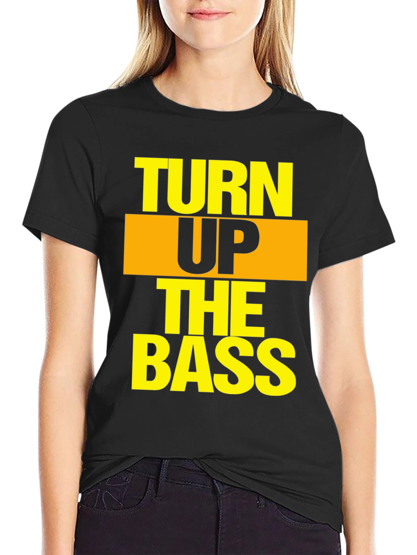 Turn Up The Bass Graphic T-Shirt