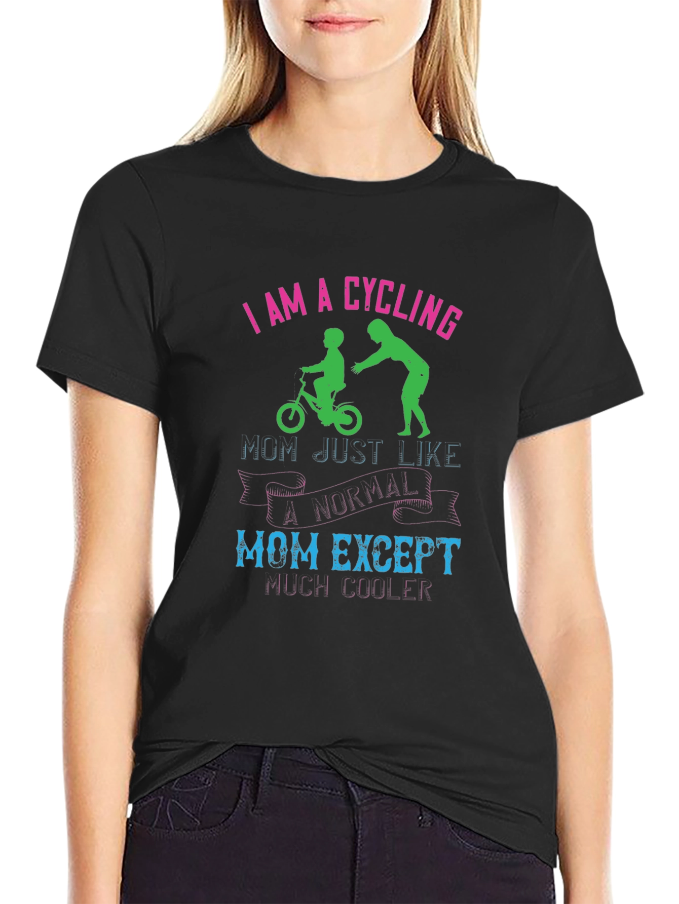 Cycling Mom T-Shirt - Cool Mom Tee