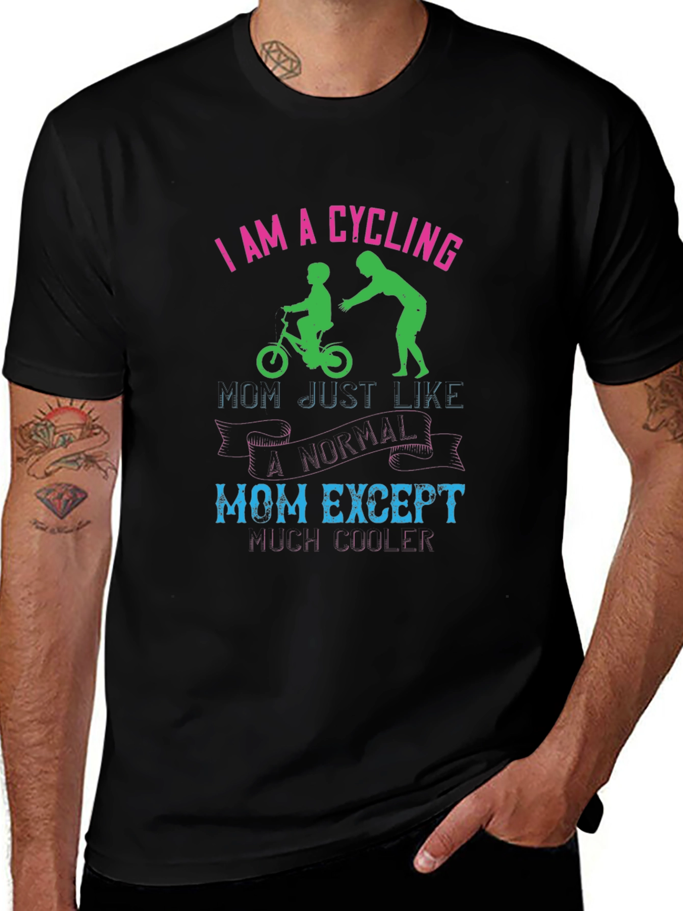 Cycling Mom T-Shirt - Cool Mom Tee