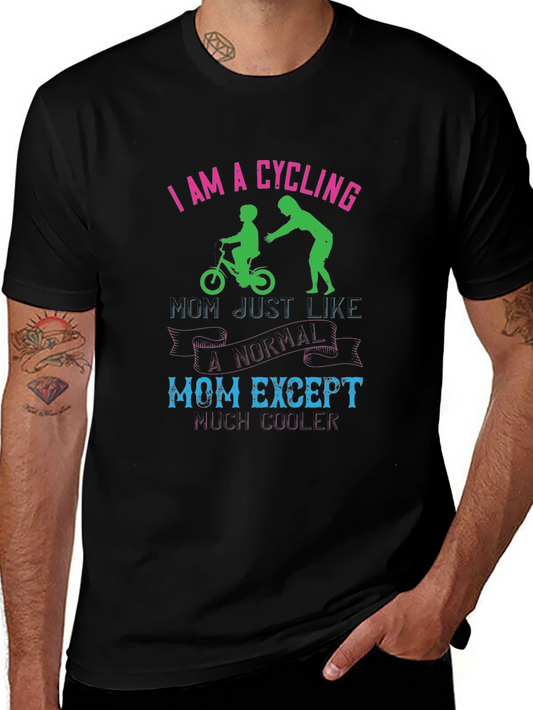 Cycling Mom T-Shirt - Cool Mom Tee