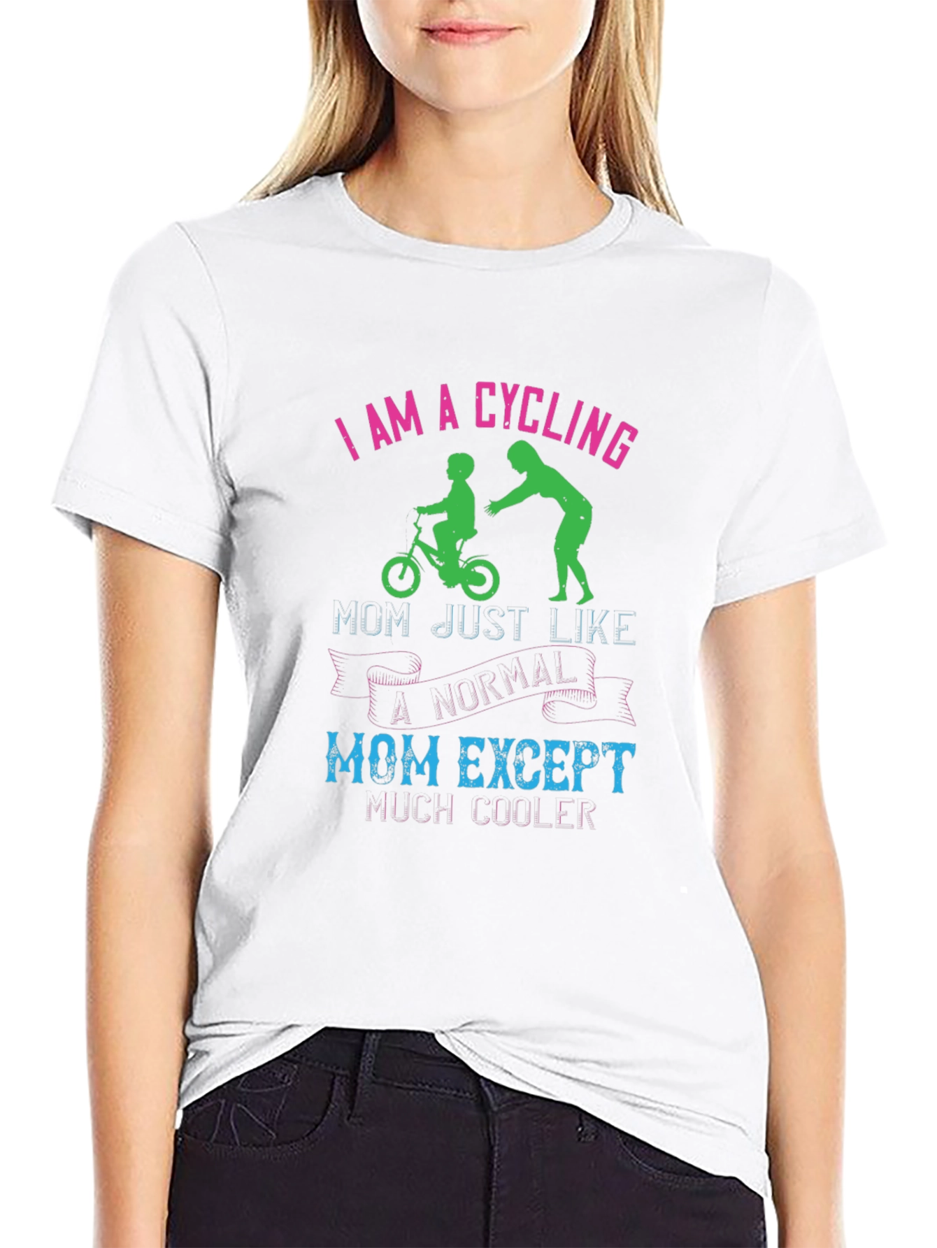 Cycling Mom T-Shirt - Cool Mom Tee