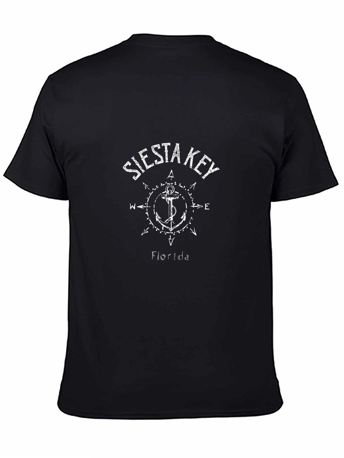 Siesta Key Florida Anchor Graphic T-Shirt