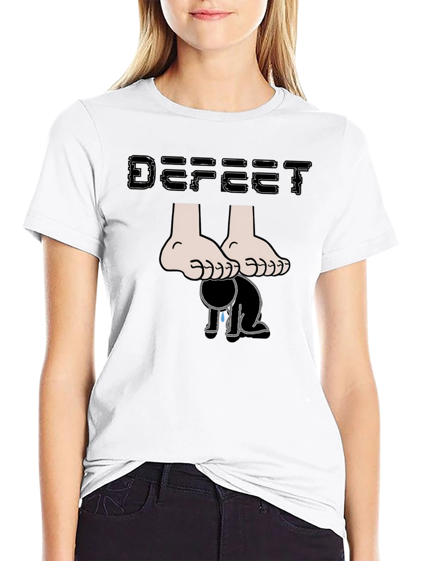 Defeet Funny Graphic T-Shirt