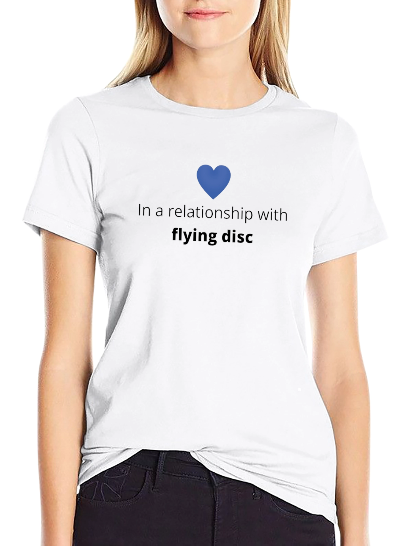 Flying Disc Relationship T-Shirt - Novelty Tee