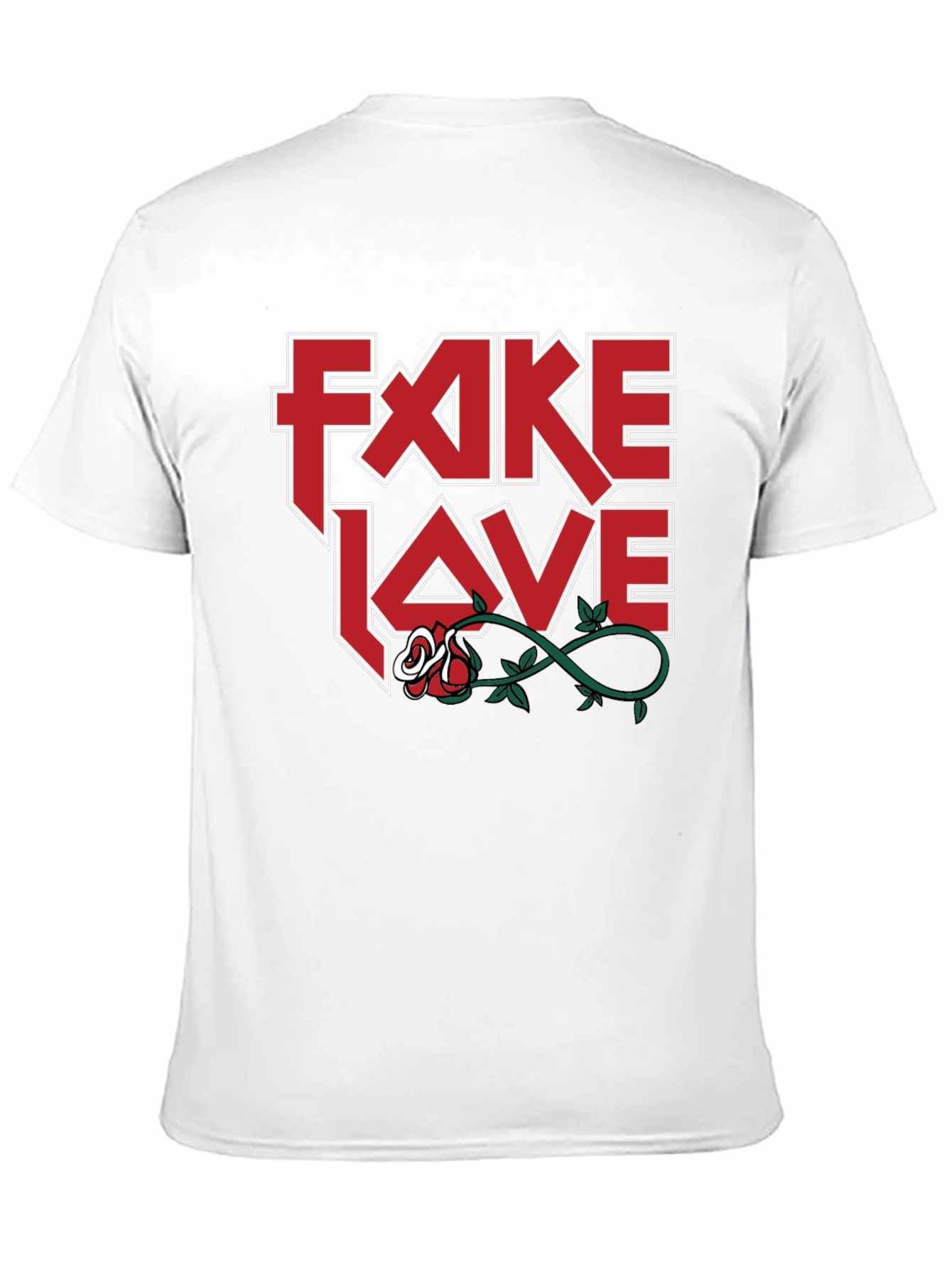 Fake Love T-Shirt - Rock Inspired Graphic Tee