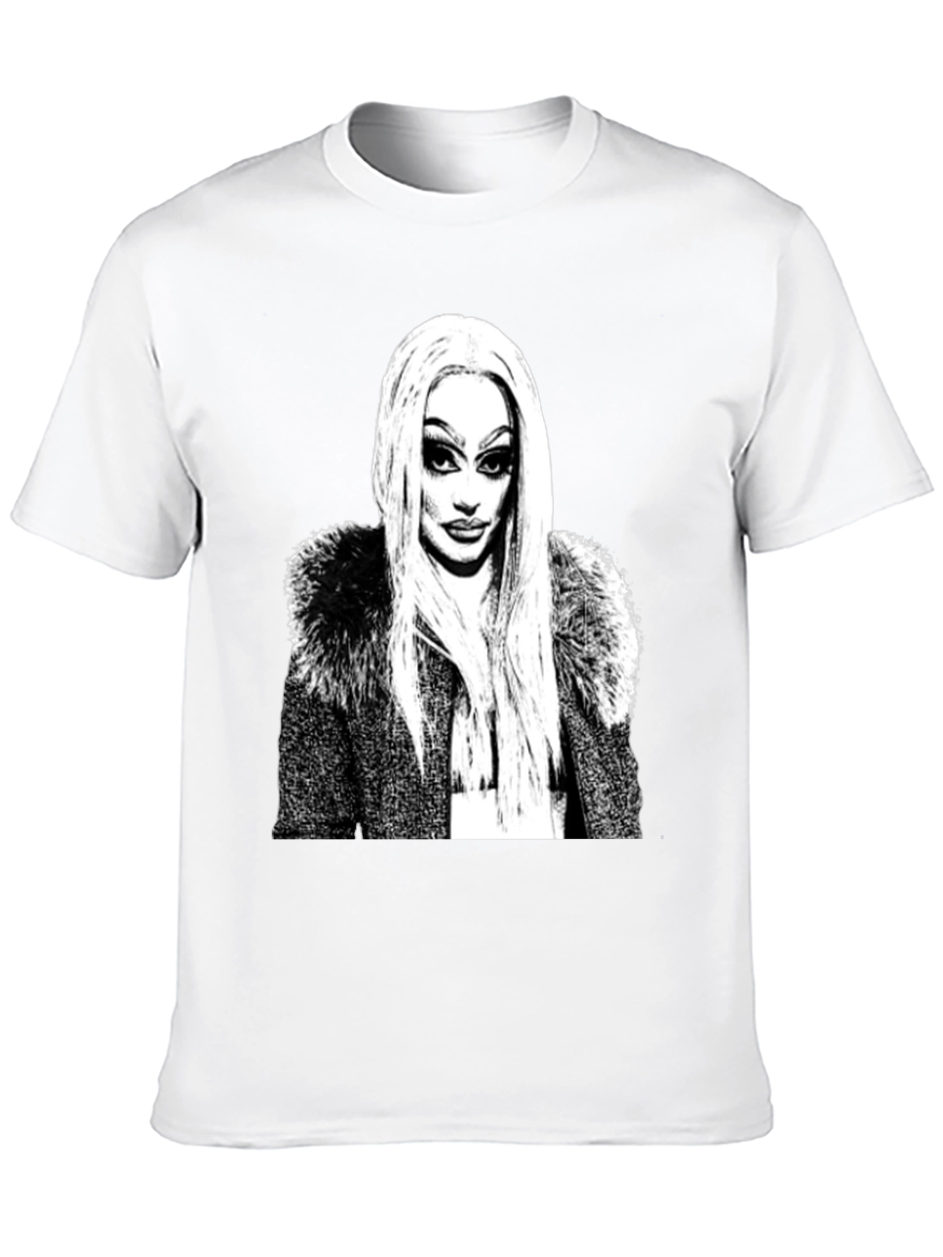 Drag Queen Graphic T-Shirt - Black