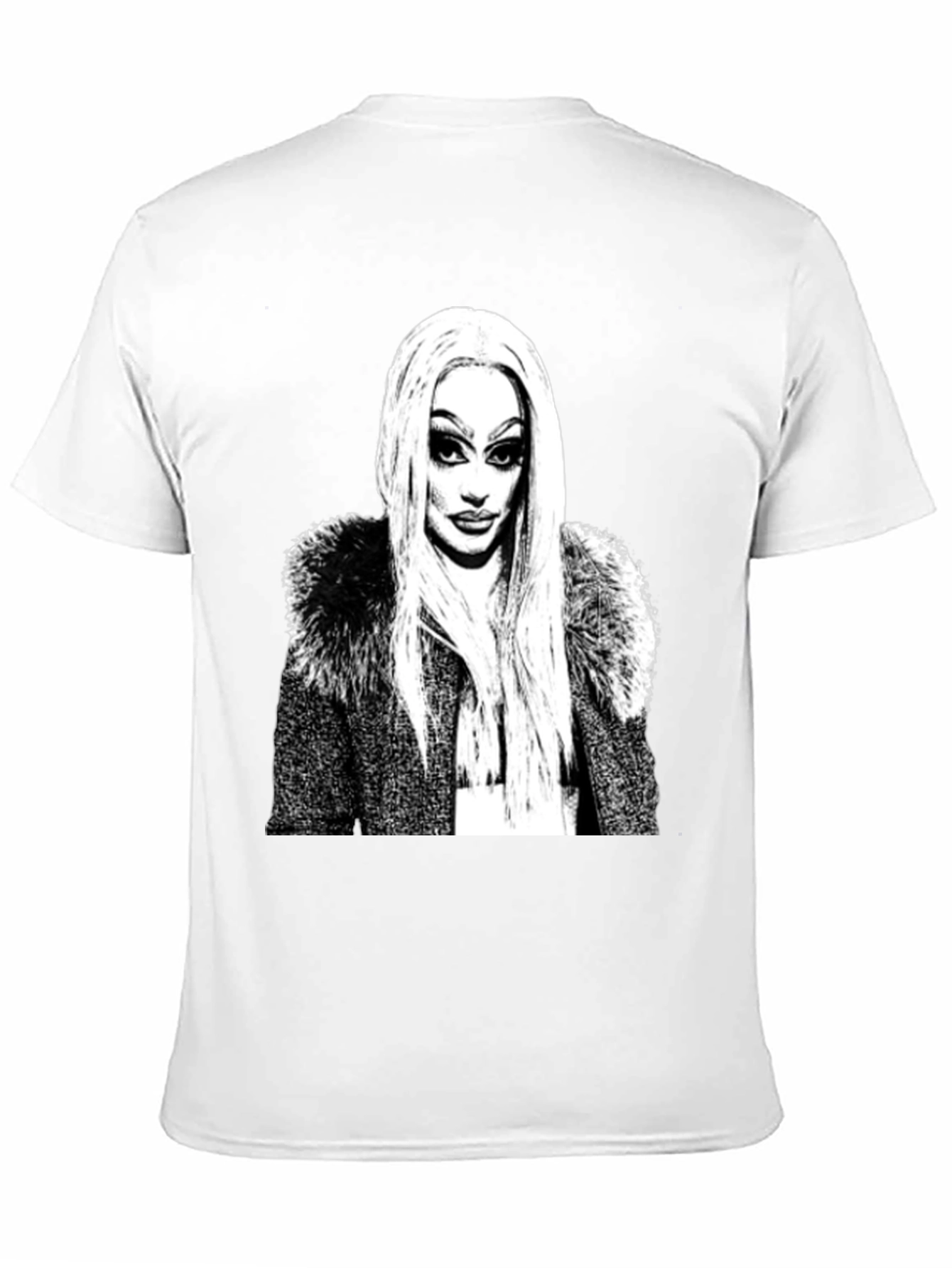 Drag Queen Graphic T-Shirt - Black