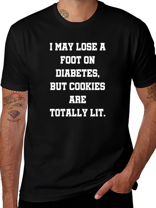 Funny Diabetes Cookie Lover T-Shirt