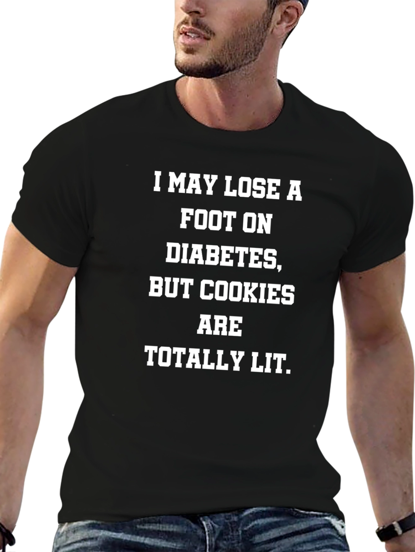 Funny Diabetes Cookie Lover T-Shirt