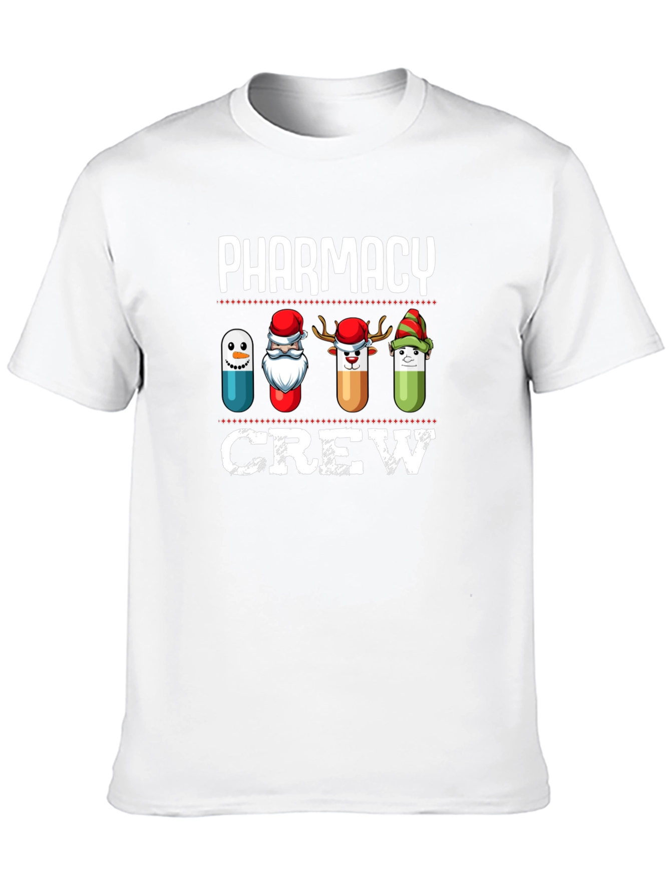 Pharmacy Crew Christmas Graphic Tee