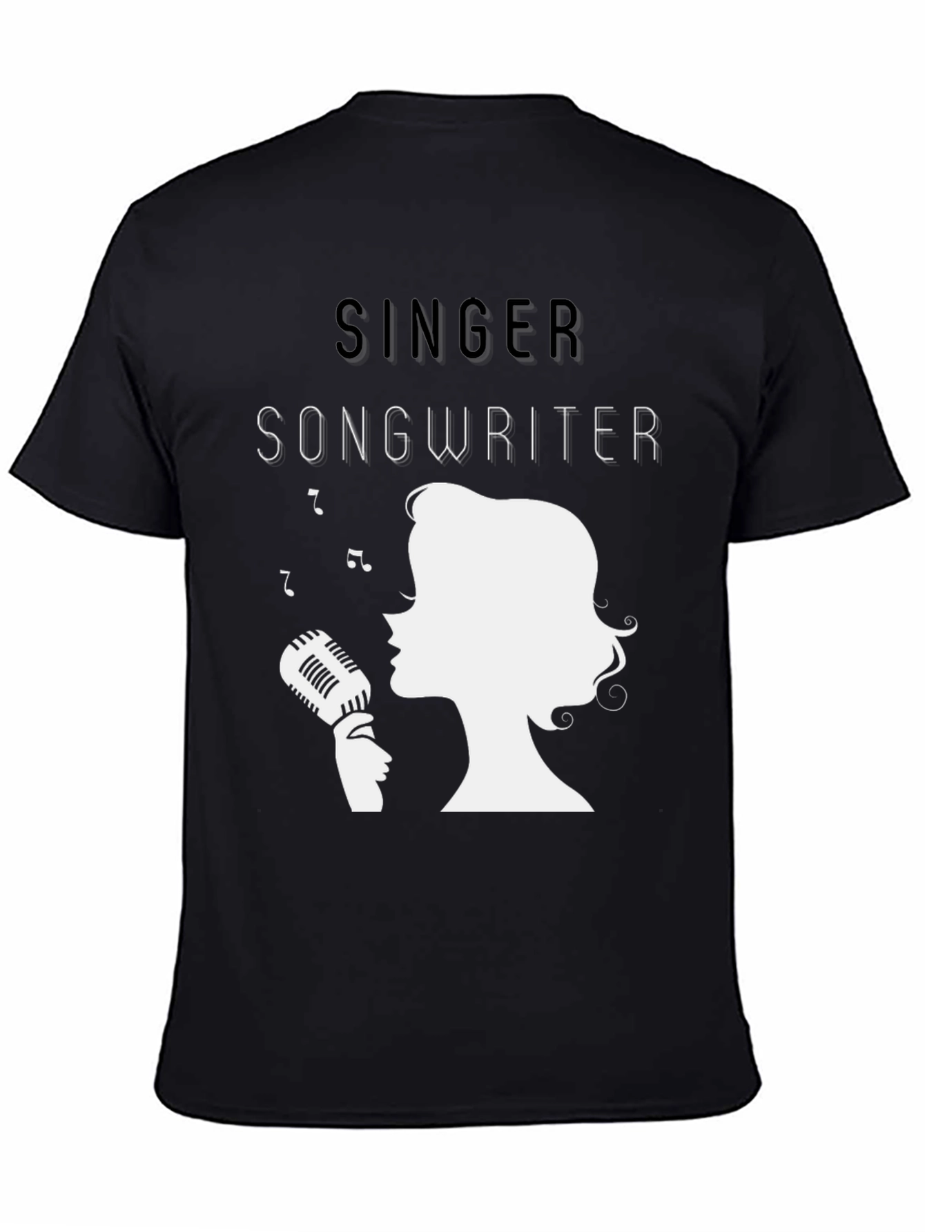 Singer Songwriter T-Shirt - Classic Vocalist Tee