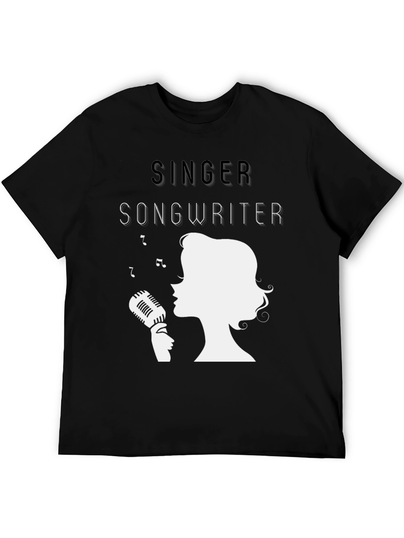 Singer Songwriter T-Shirt - Classic Vocalist Tee
