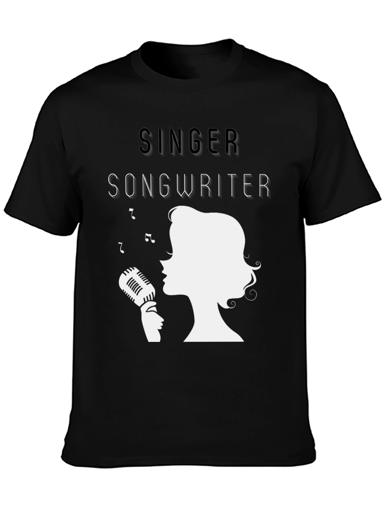 Singer Songwriter T-Shirt - Classic Vocalist Tee