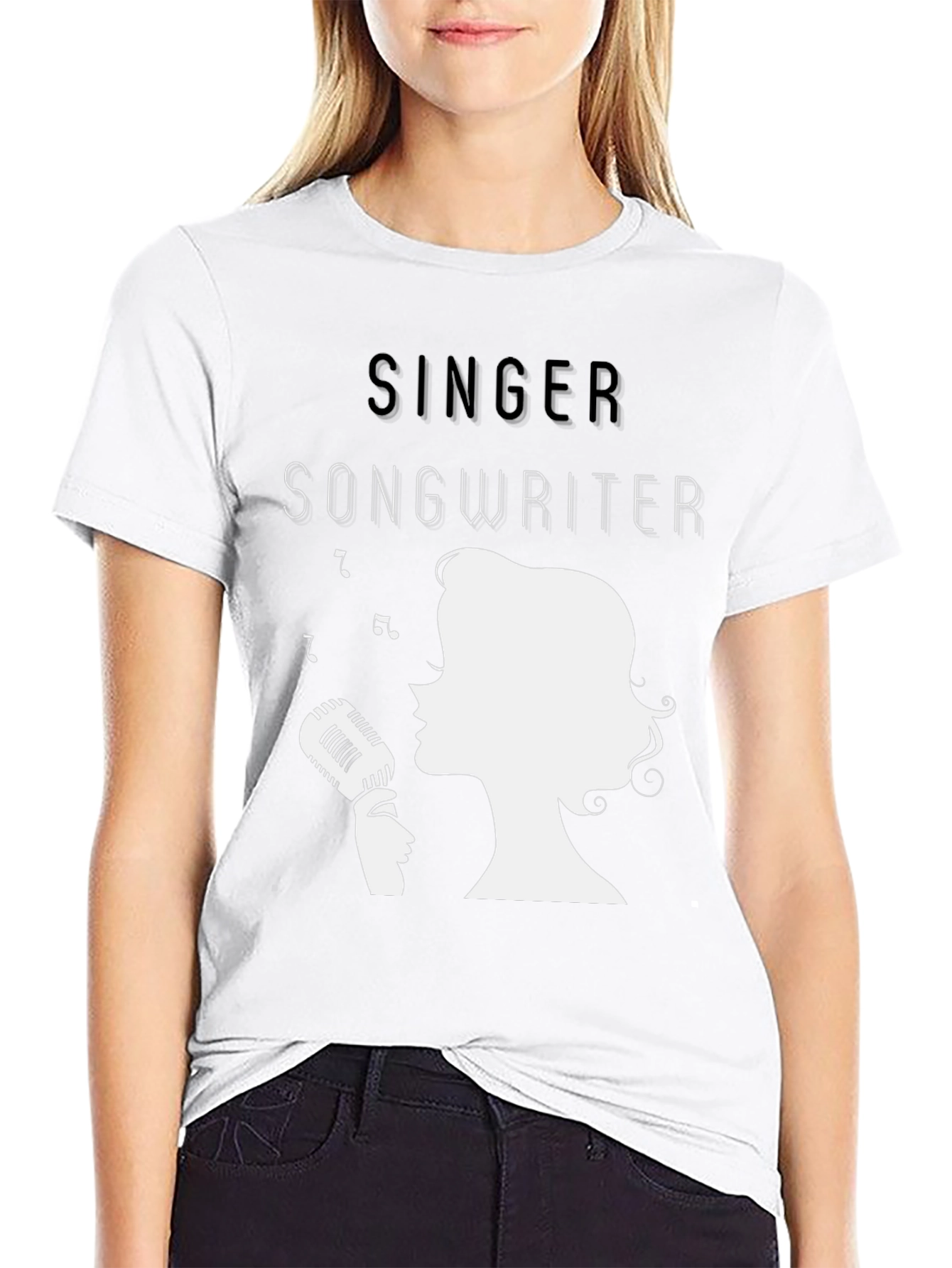 Singer Songwriter T-Shirt - Classic Vocalist Tee