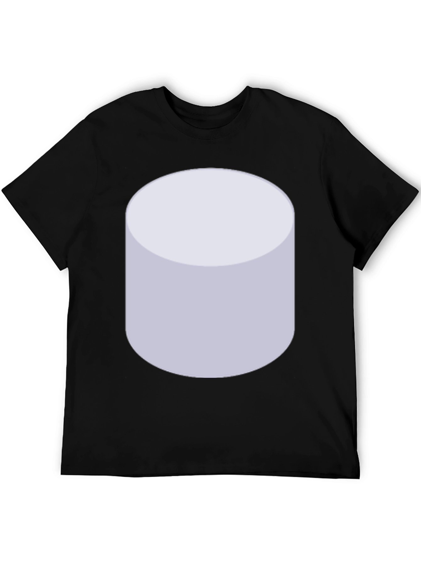 Marshmallow Graphic Tee - Unisex Black T-Shirt