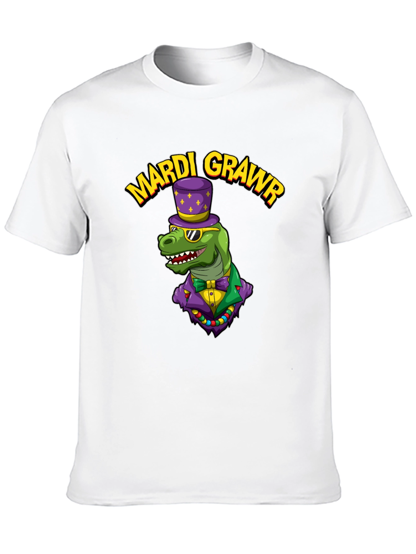 Mardi Crawr Dinosaur T-Shirt