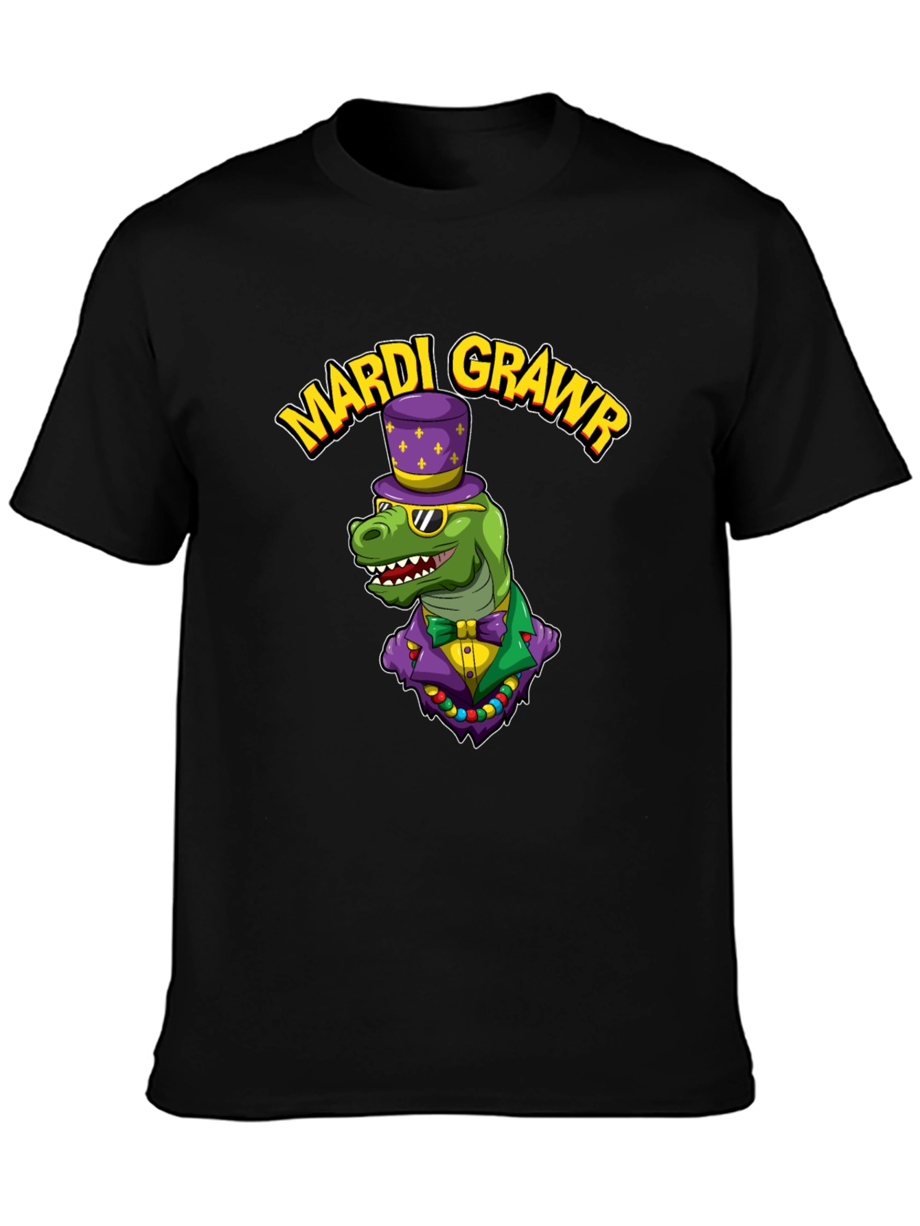 Mardi Crawr Dinosaur T-Shirt