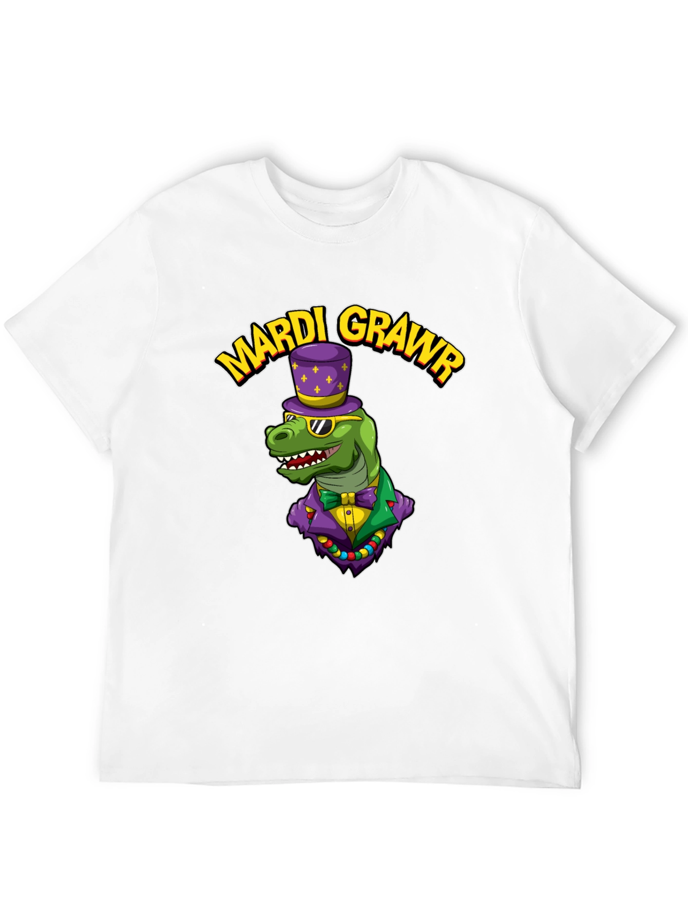 Mardi Crawr Dinosaur T-Shirt