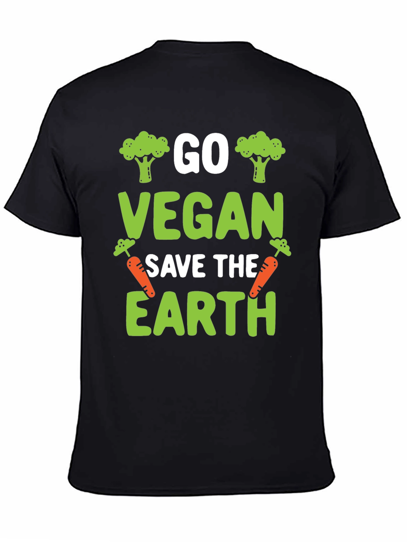 Go Vegan Save The Earth T-Shirt