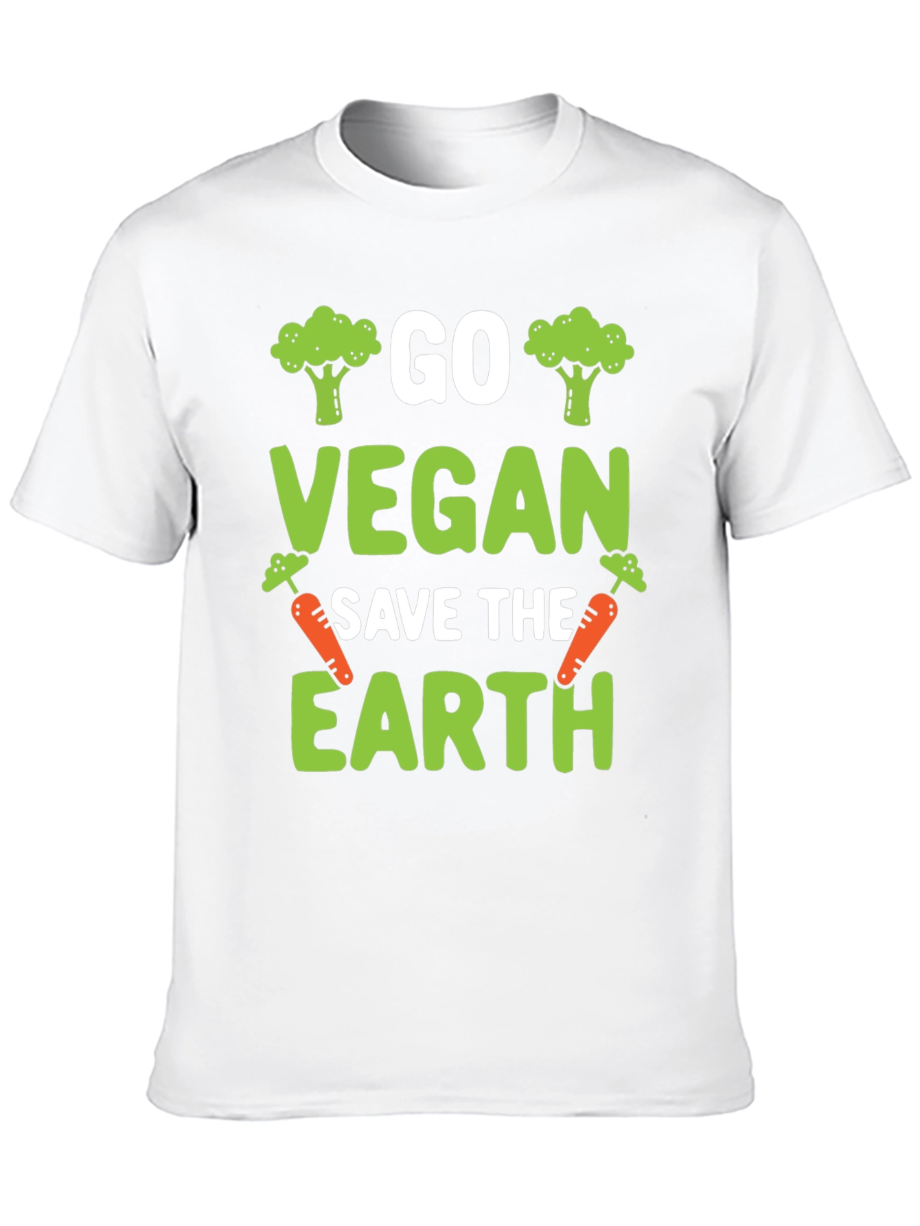 Go Vegan Save The Earth T-Shirt