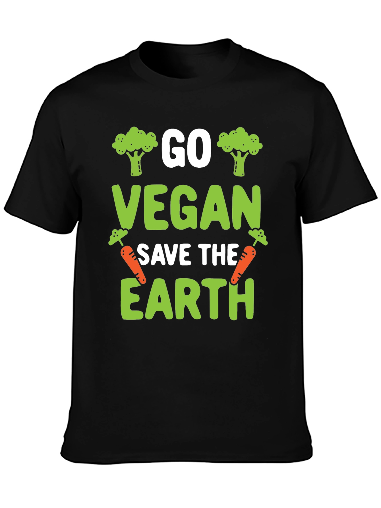 Go Vegan Save The Earth T-Shirt
