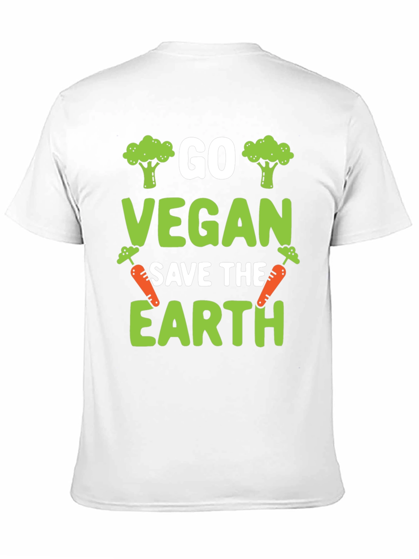 Go Vegan Save The Earth T-Shirt