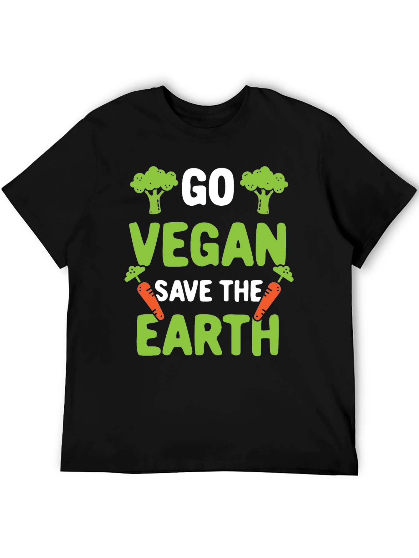 Go Vegan Save The Earth T-Shirt