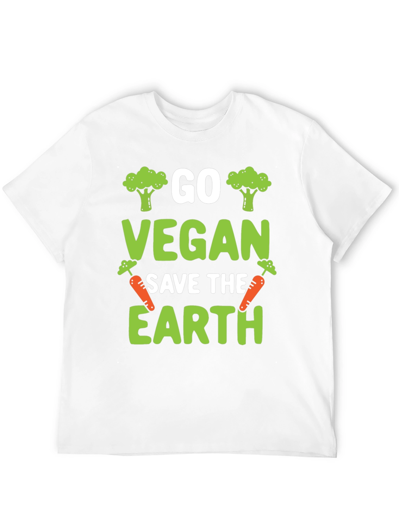 Go Vegan Save The Earth T-Shirt