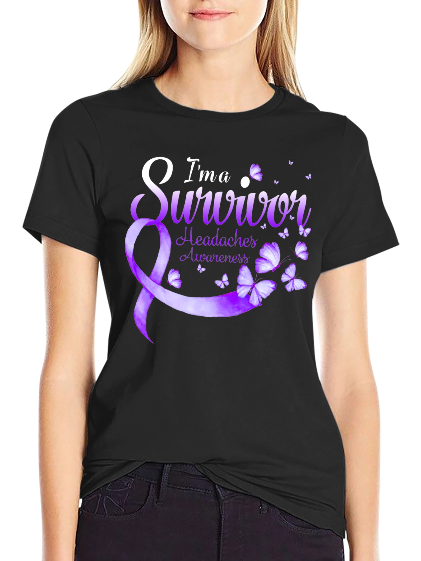 Headaches Awareness Survivor T-Shirt