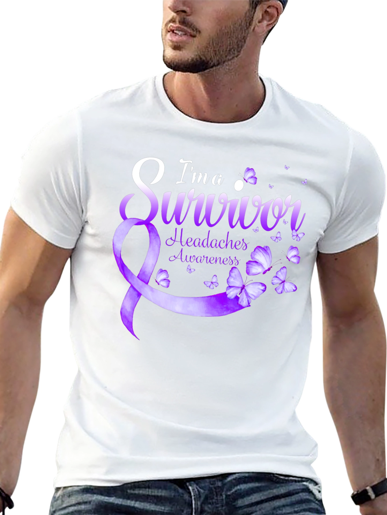 Headaches Awareness Survivor T-Shirt