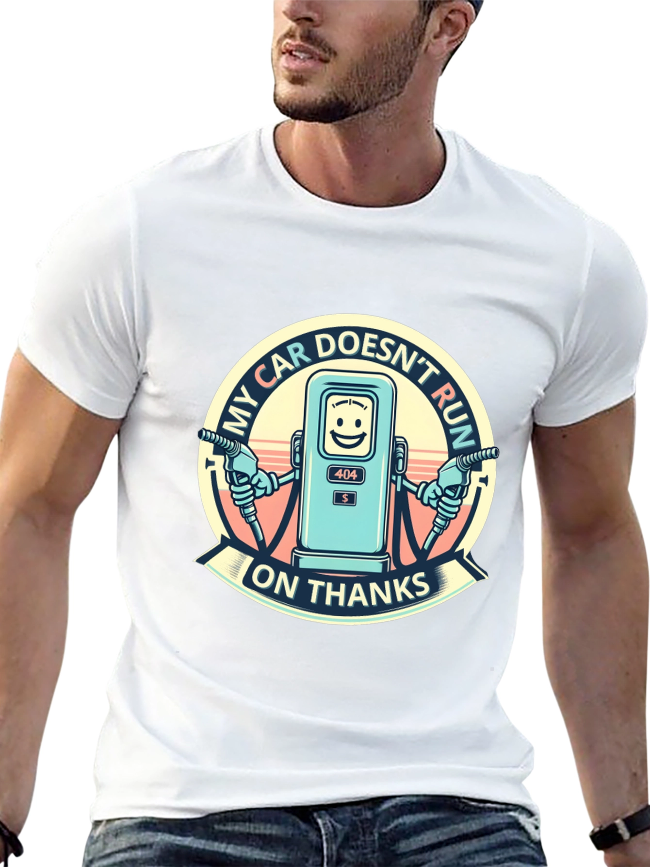 My Car Doesnt Run on Thanks Graphic T-Shirt