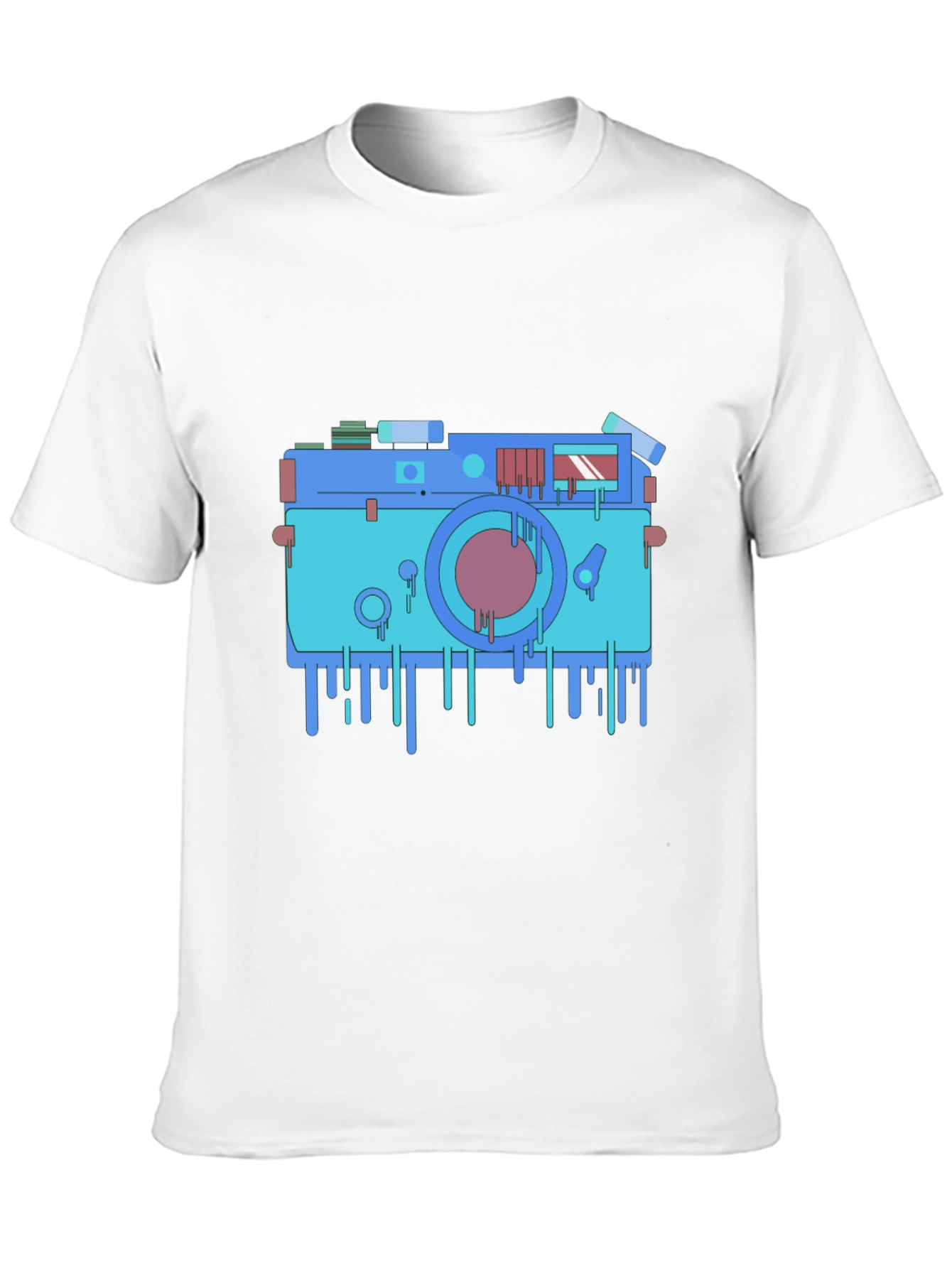 Retro Camera Graphic Tee - Cool Photo Lover Shirt