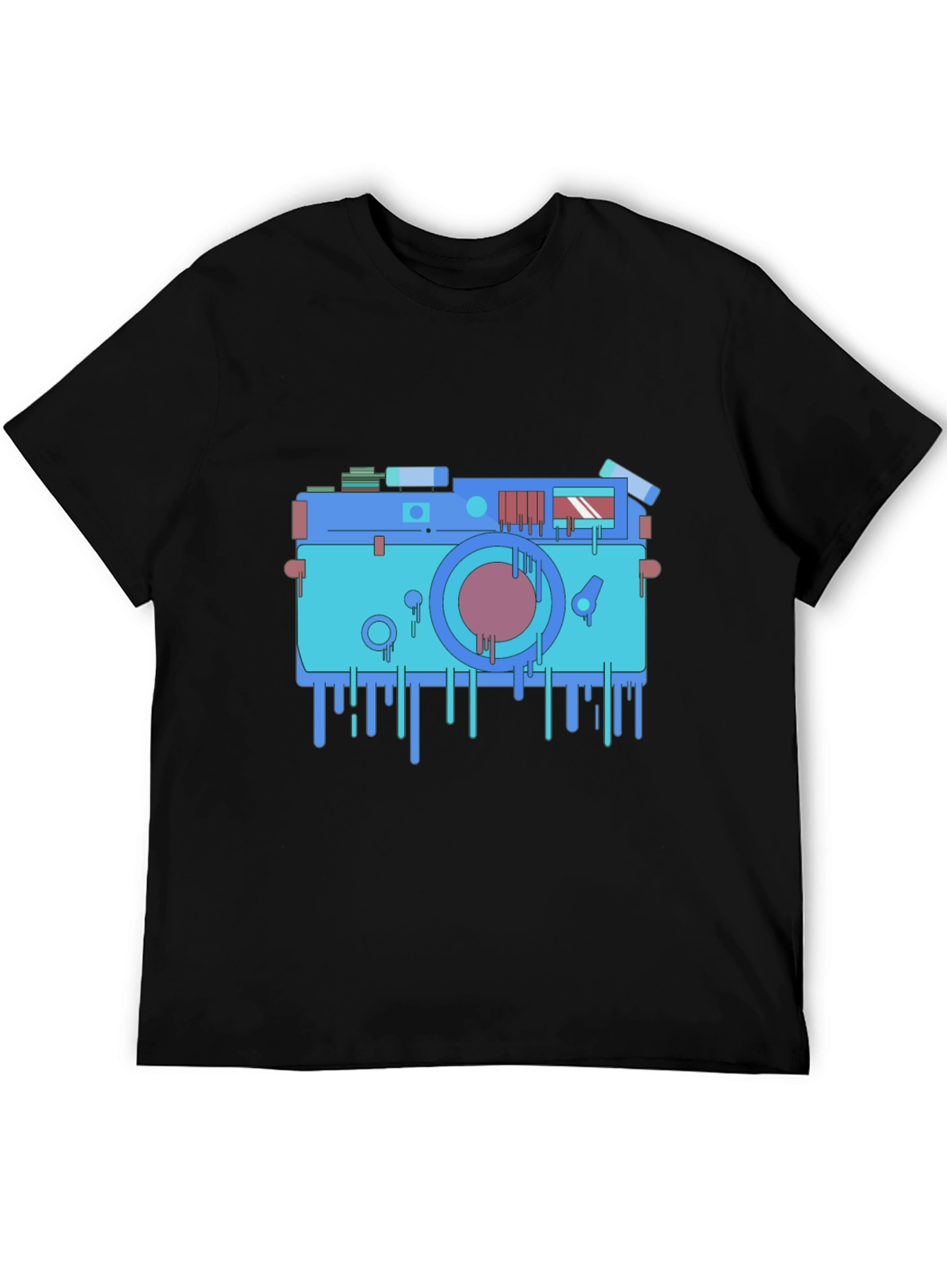 Retro Camera Graphic Tee - Cool Photo Lover Shirt
