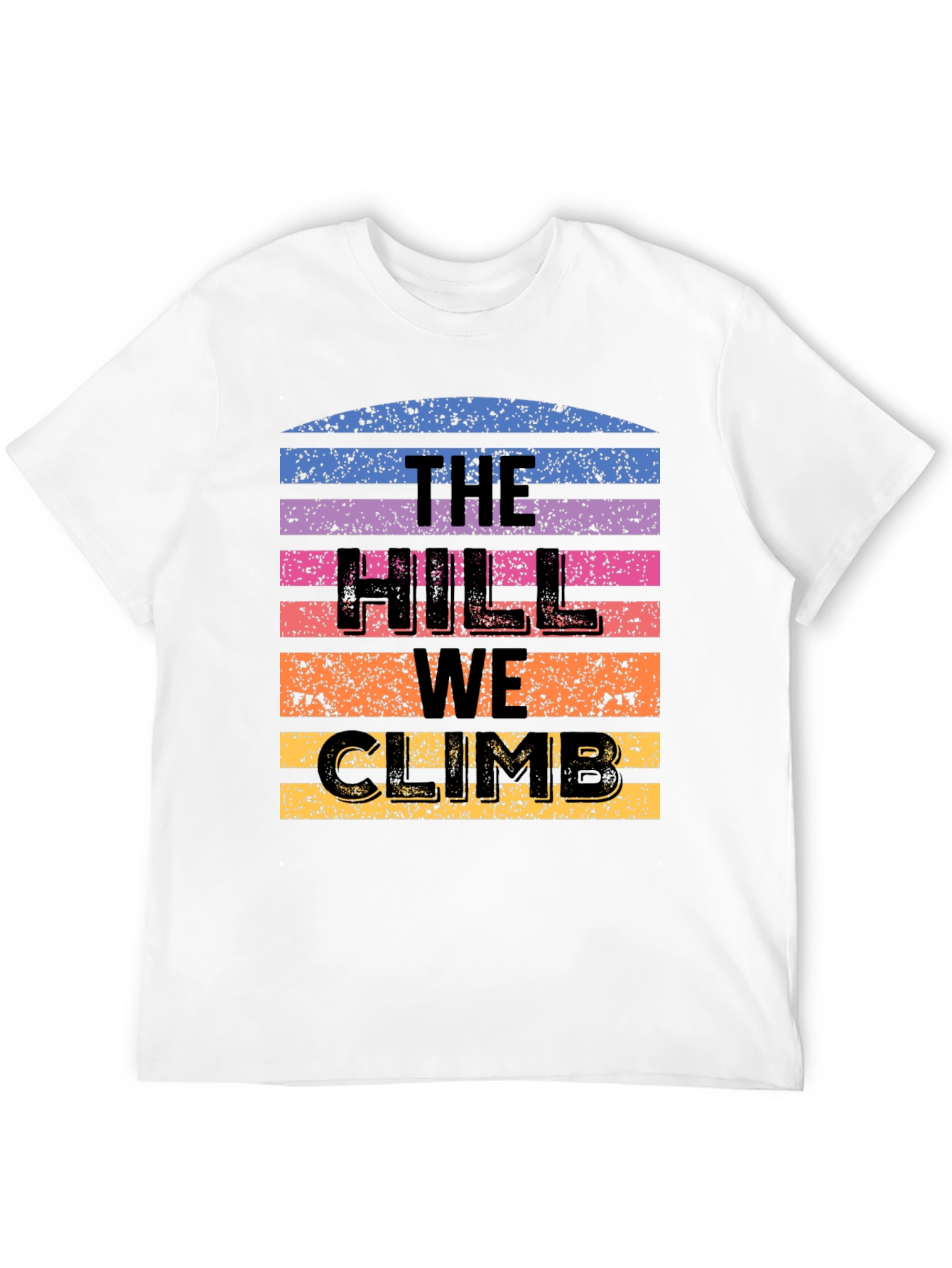 The Hill We Climb Retro Graphic T-Shirt