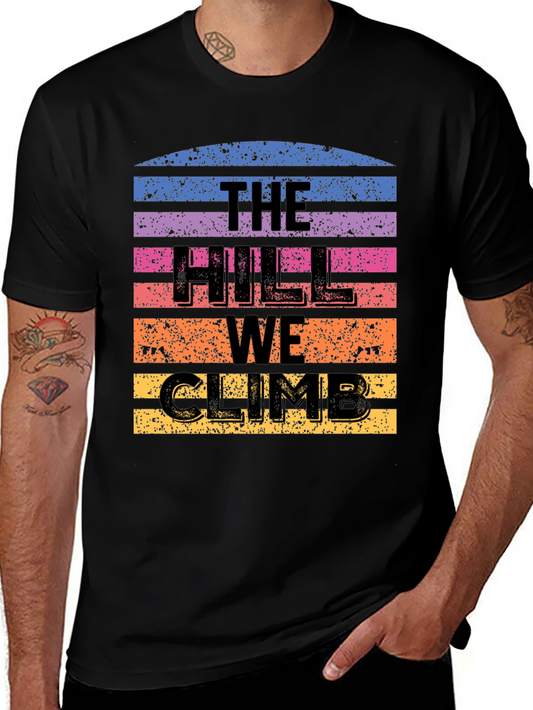 The Hill We Climb Retro Graphic T-Shirt