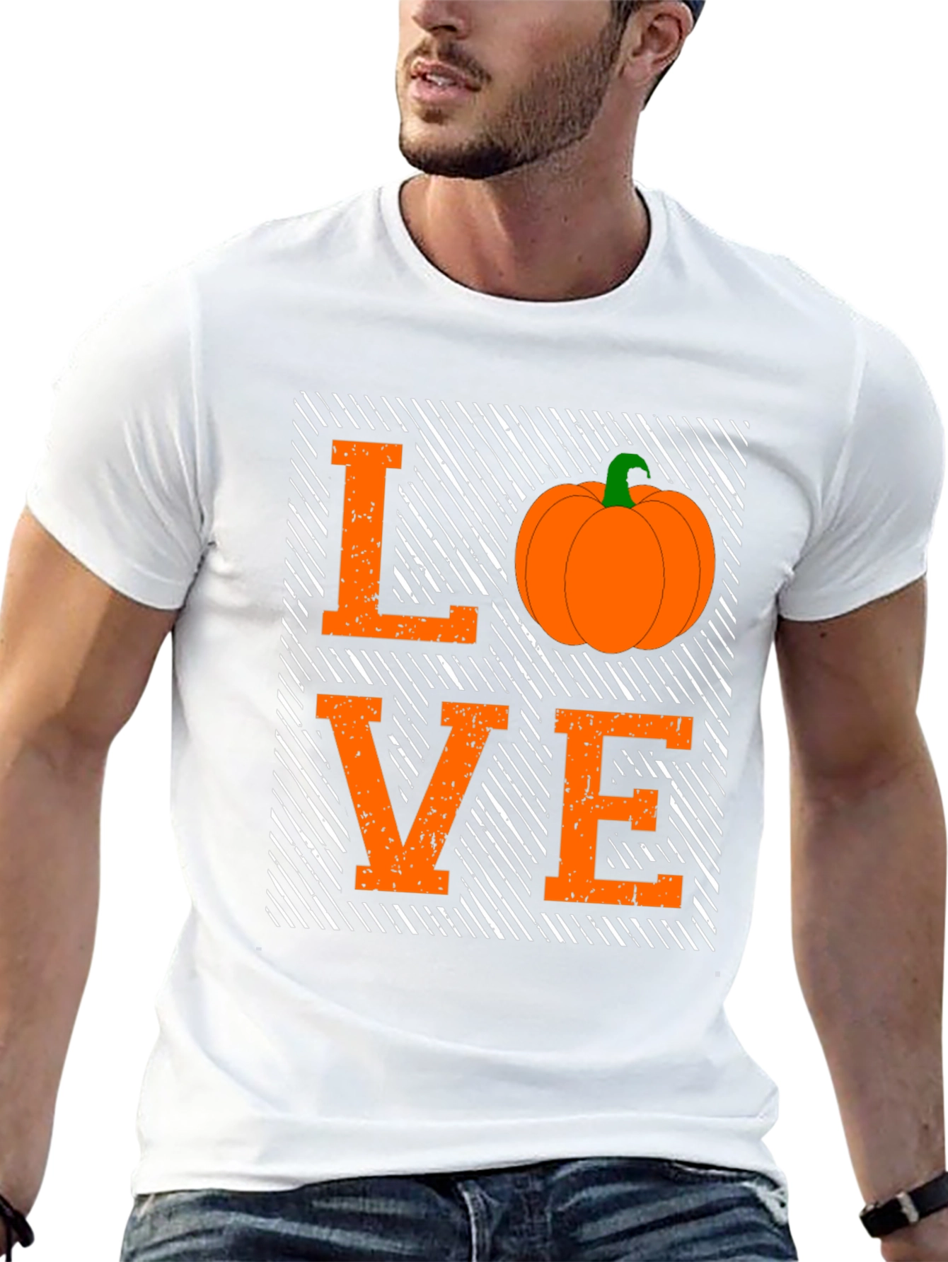 Pumpkin Love T-Shirt - Fall Halloween Tee