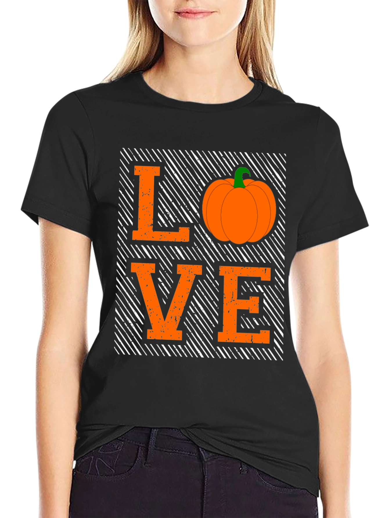 Pumpkin Love T-Shirt - Fall Halloween Tee