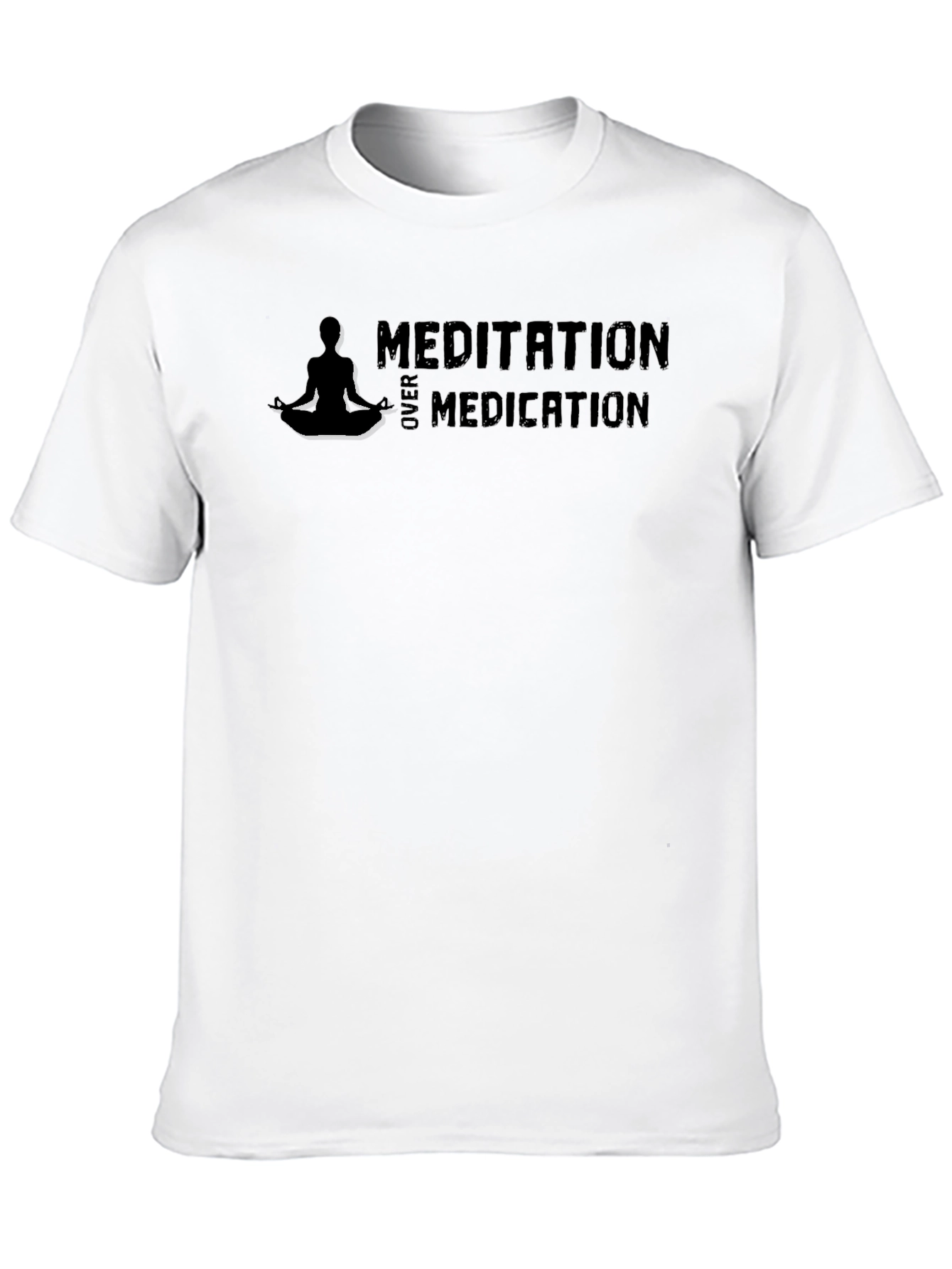 Meditation Over Medication Graphic T-Shirt