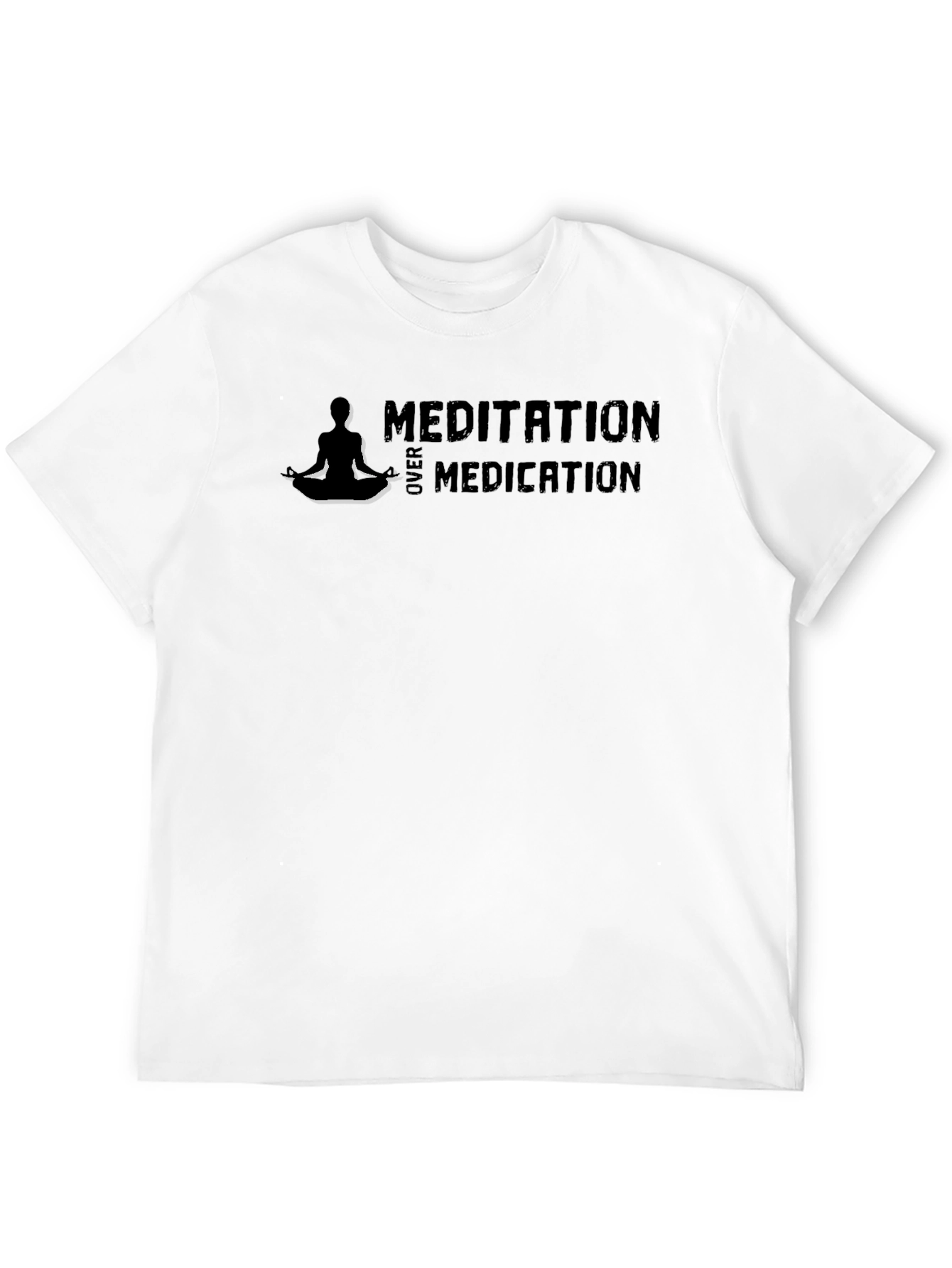 Meditation Over Medication Graphic T-Shirt