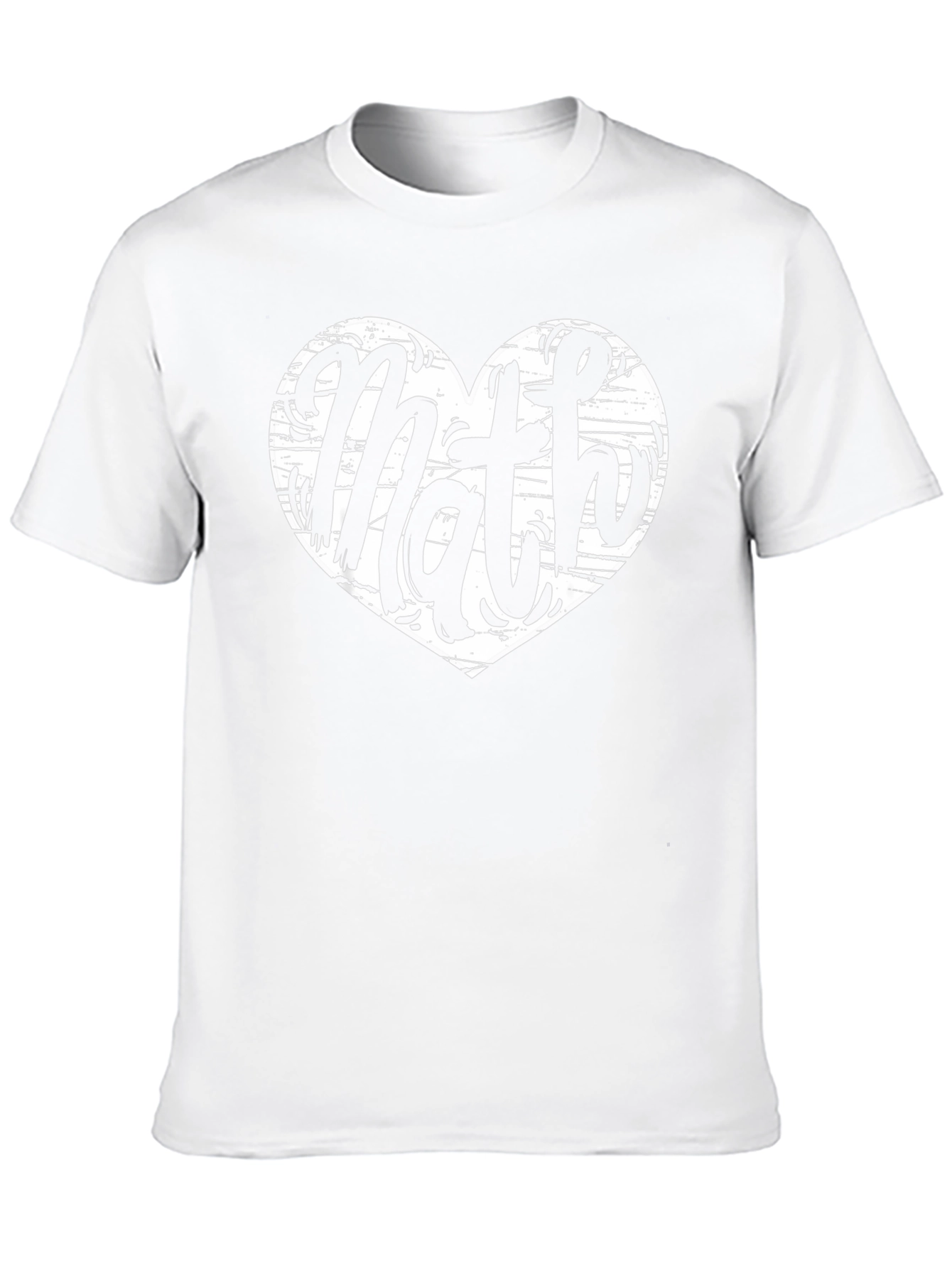 Math Heart Graphic T-Shirt - Black