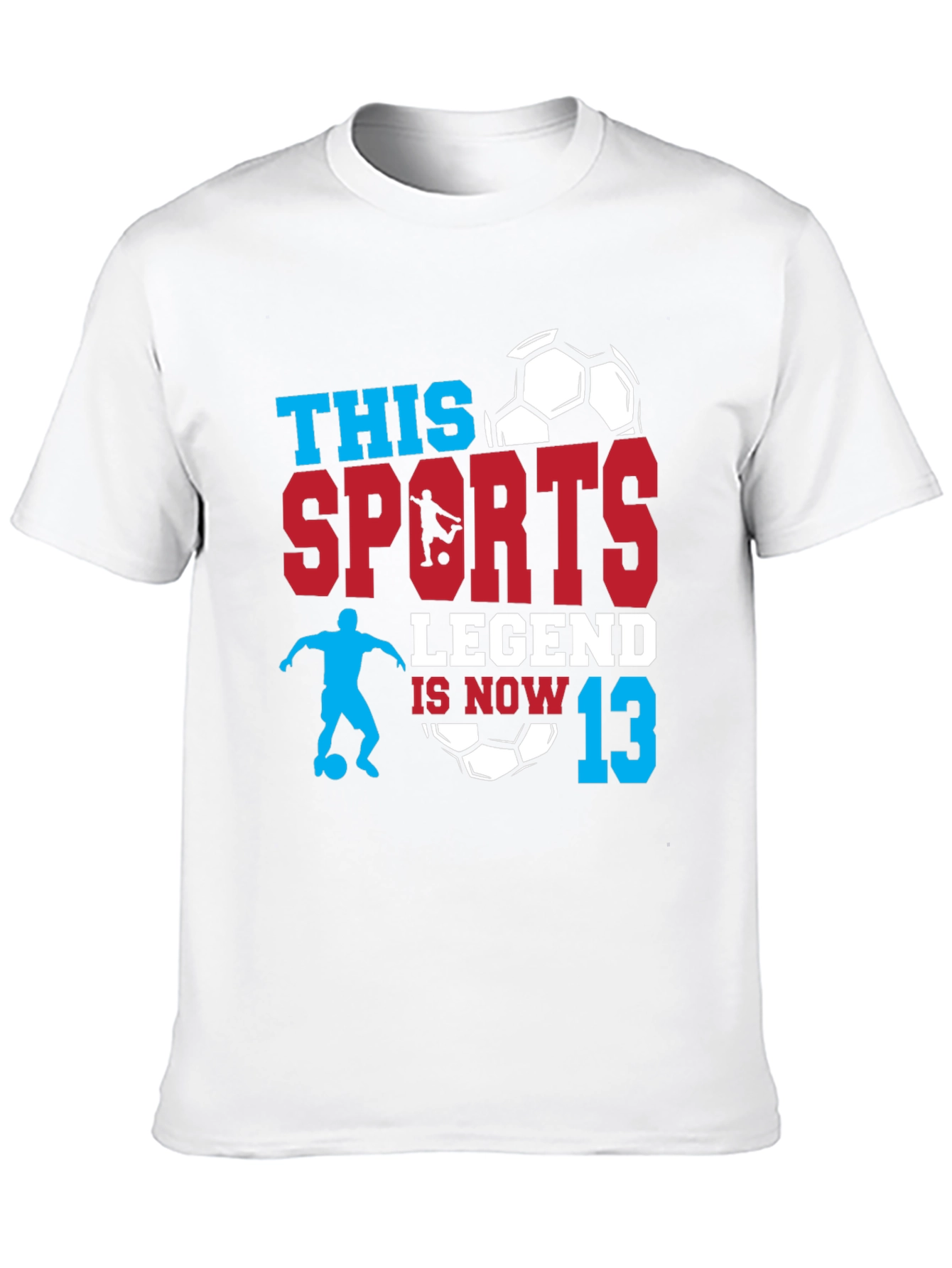 Sports Legend 13th Birthday Soccer T-Shirt