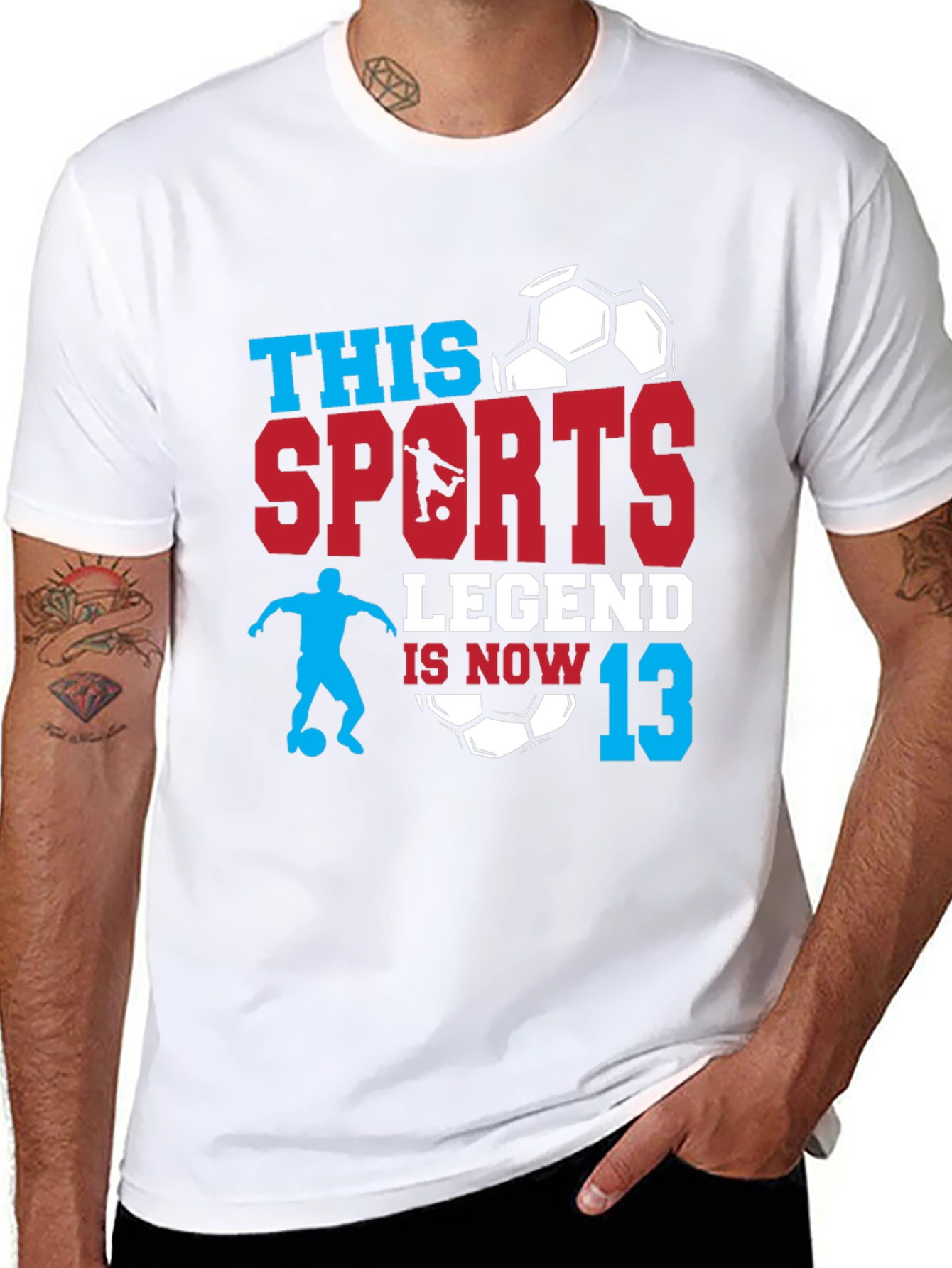 Sports Legend 13th Birthday Soccer T-Shirt