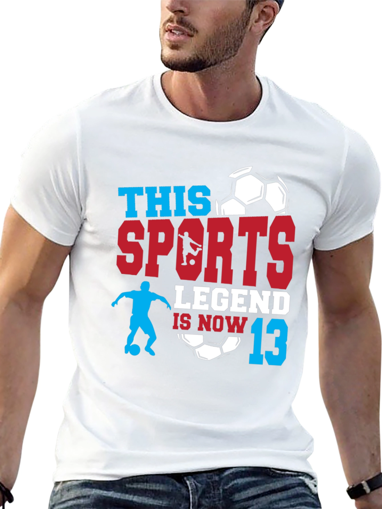 Sports Legend 13th Birthday Soccer T-Shirt